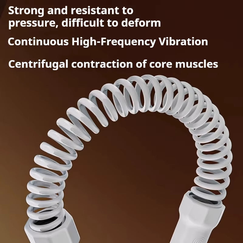 2Pcs Cordless Battle Rope Multifunctional Power Training System Arm Strength Home Gym Equipment for Full Body Workout Unisex